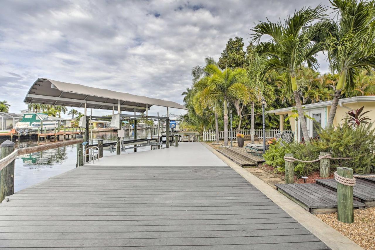 Waterfront Matlacha Home With Covered Boat Slip Exteriör bild